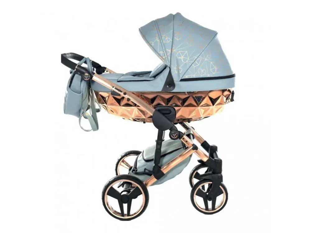 Junama Kočárek Heart 05 Blue Copper